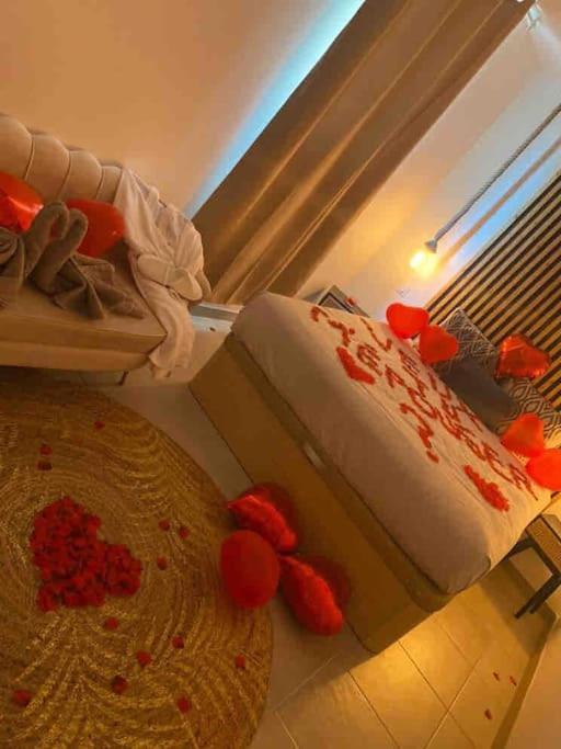 Sandspa Logement Avec Jacuzzi Orange  Luaran gambar